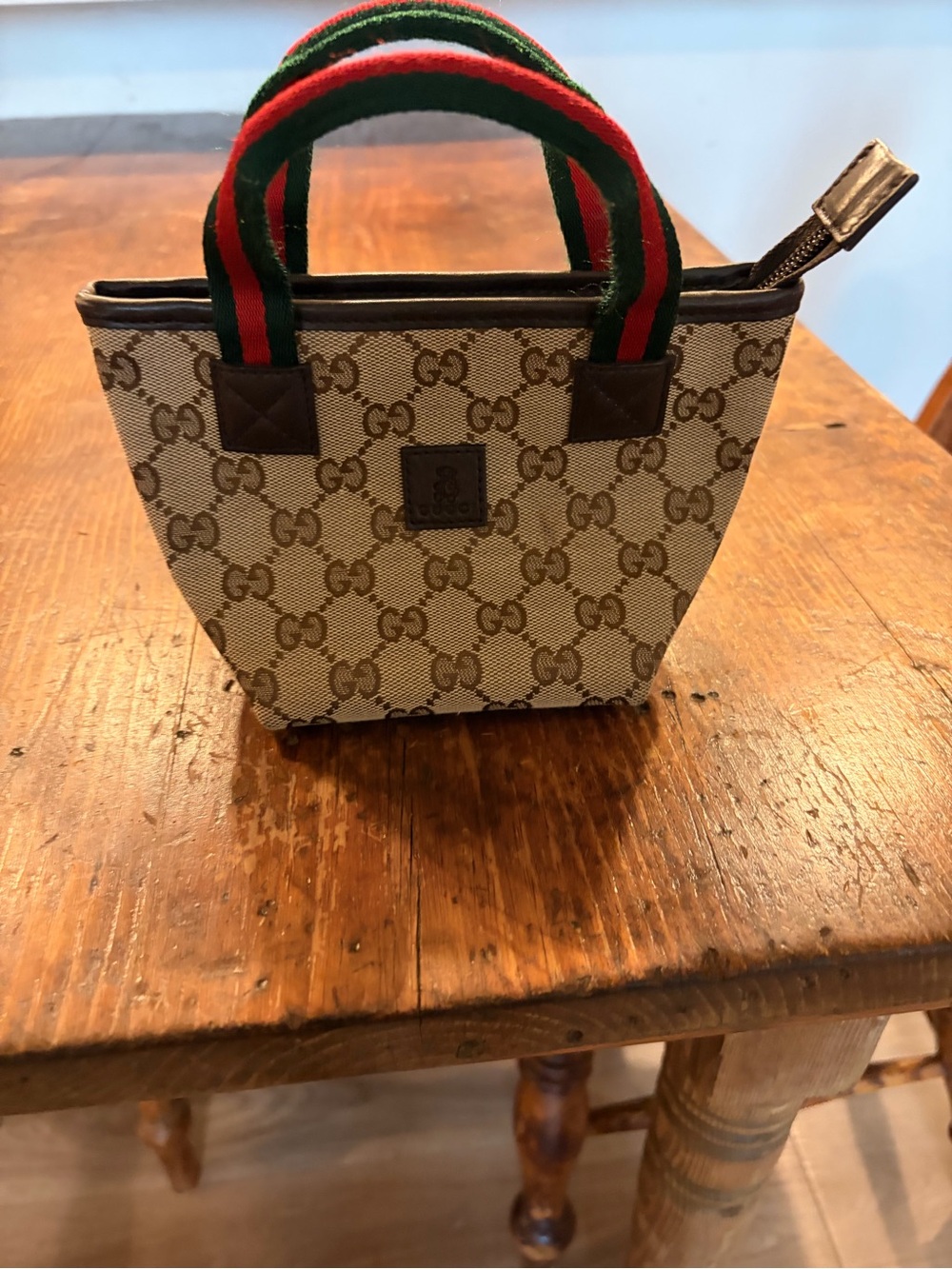 Gucci Mini GG Canvas Tote